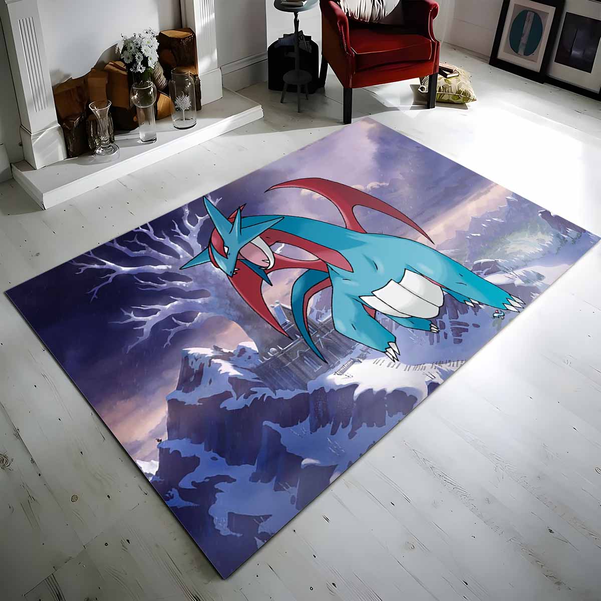 Brutalanda Pokmon Salamence Pokemon 2 Teppich