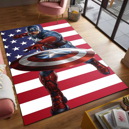Captain America Marvel 01 Teppich 2