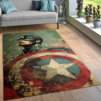 Captain America Marvel 08 Teppich 3