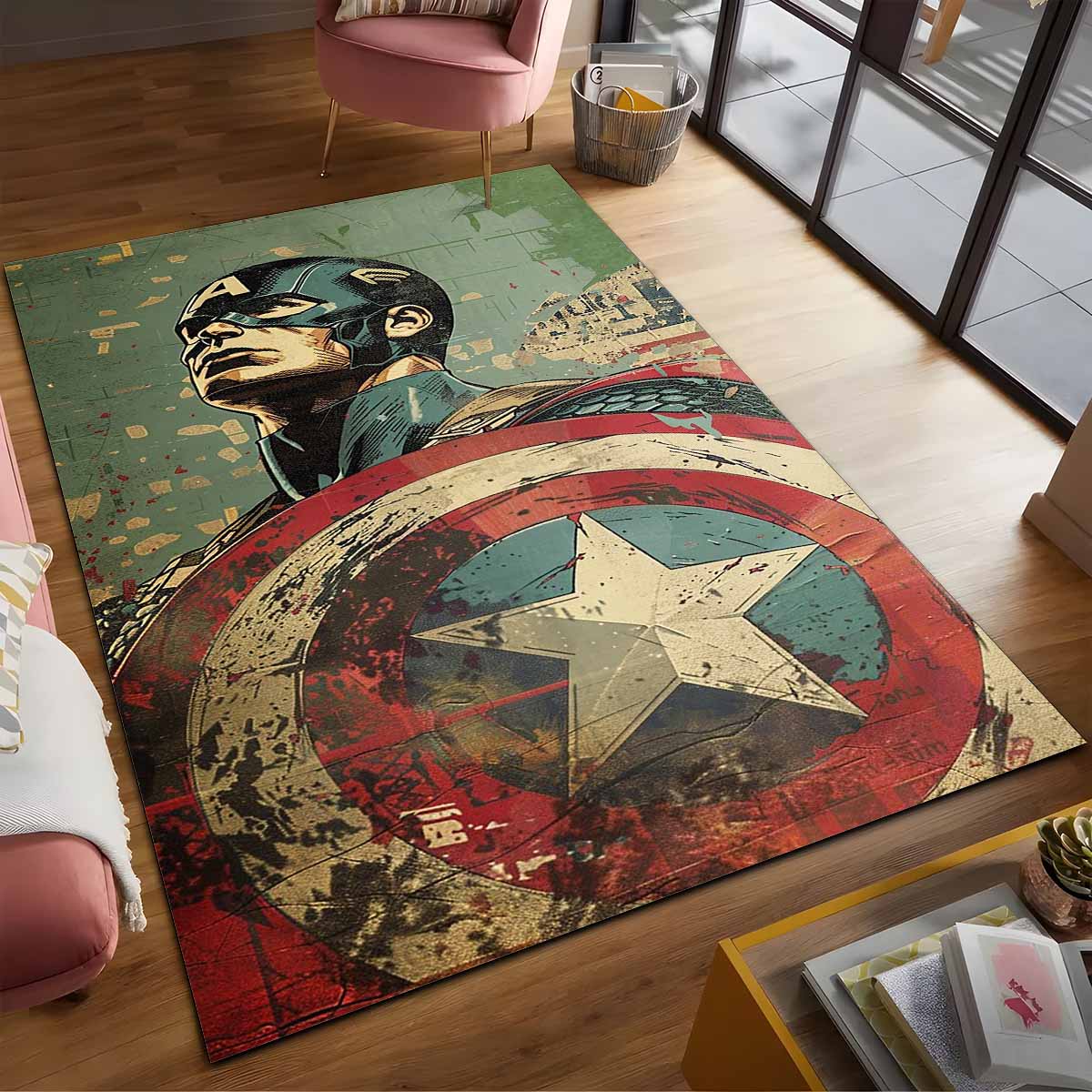Captain America Marvel 08 Teppich 2