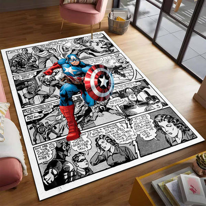 Captain America Marvel 09 Teppich 2