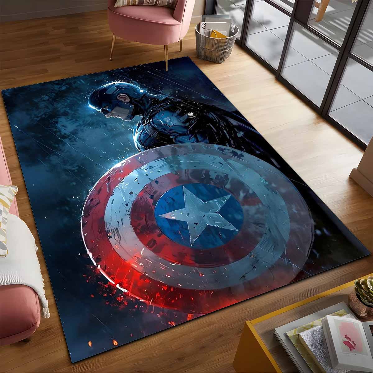 Captain America Marvel 11 Teppich 2