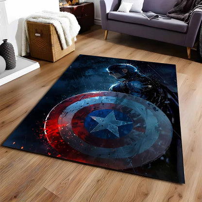 Captain America Marvel 11 Teppich