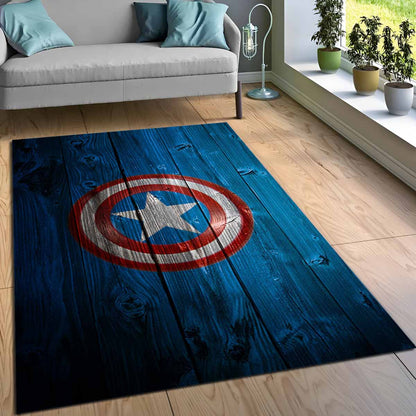 Captain America Schild 3 Teppich 3