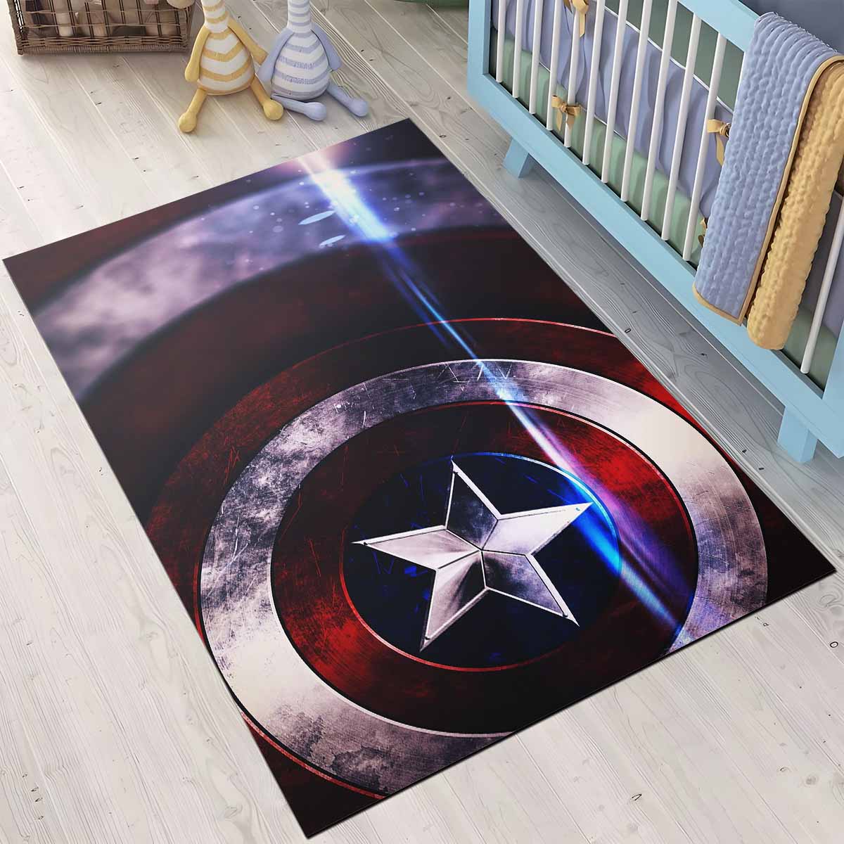 Captain America Schild 4 Teppich 3