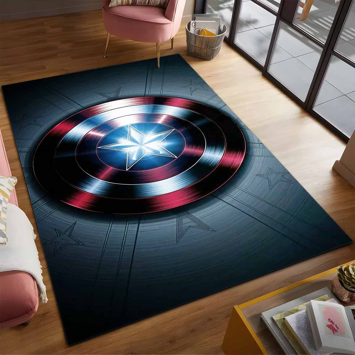 Captain America Schild 5 Teppich 2
