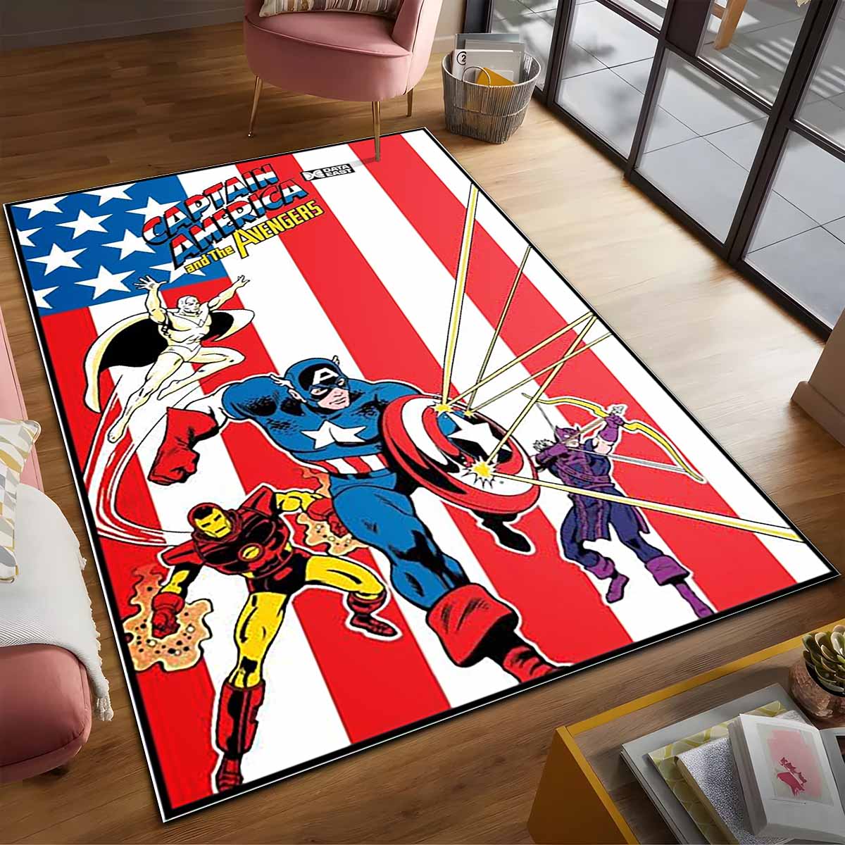 Captain America Und Die Avengers Teppich 2