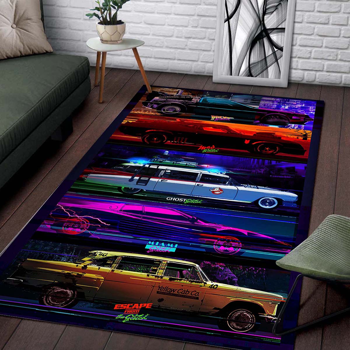 Cars Legends Of The Glitch Teppich 2