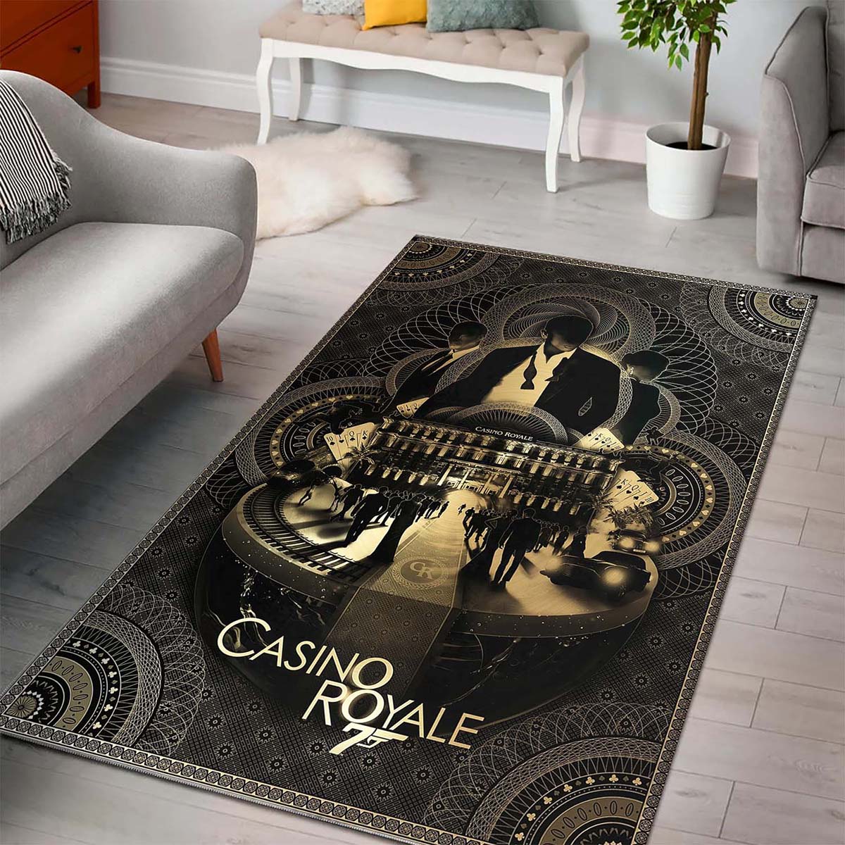 Casino Royale 007 Teppich 3