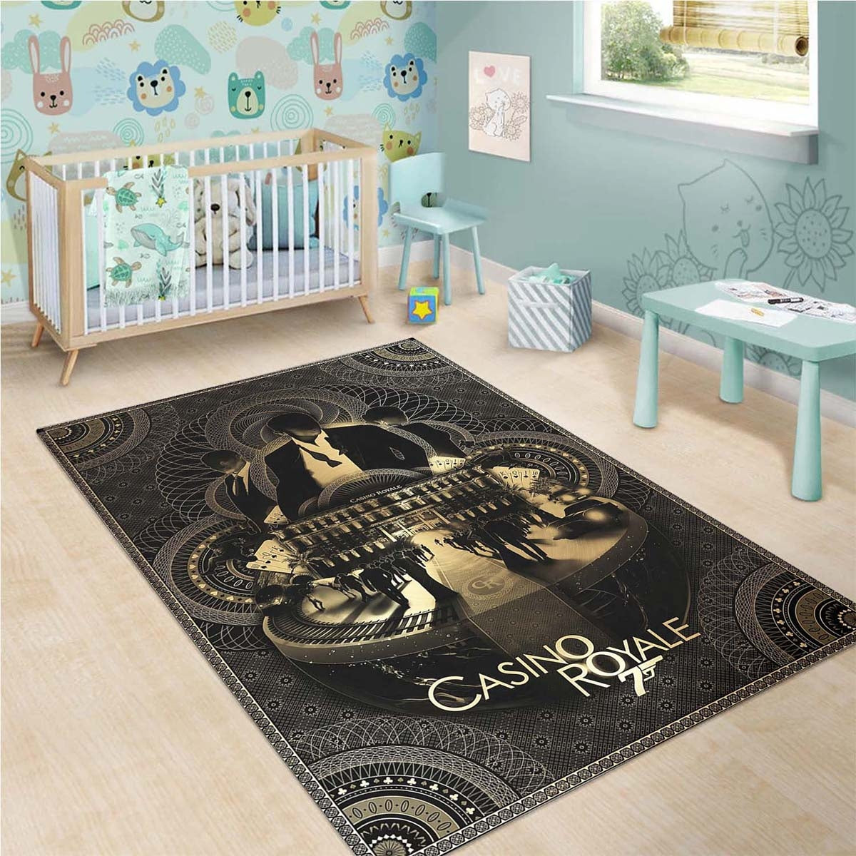 Casino Royale 007 Teppich