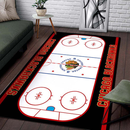 Chicago Blackhawks Hockey Team Teppich 2