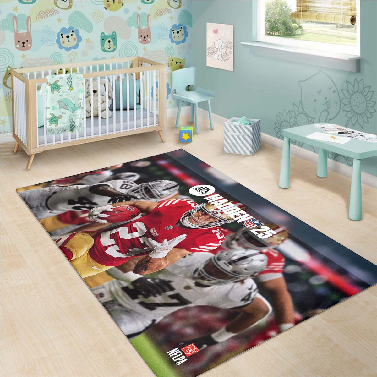 Christian Mccaffrey Teppich