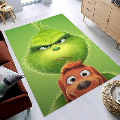 Christmas Movie Character The Grinch Teppich