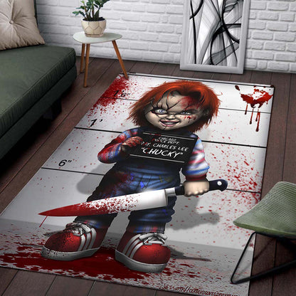 Chucky With The Knife Child's Play 12091 Teppich 2