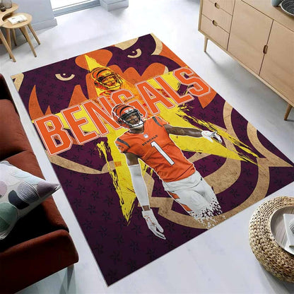 Cincinnati Bengals American Football Teppich