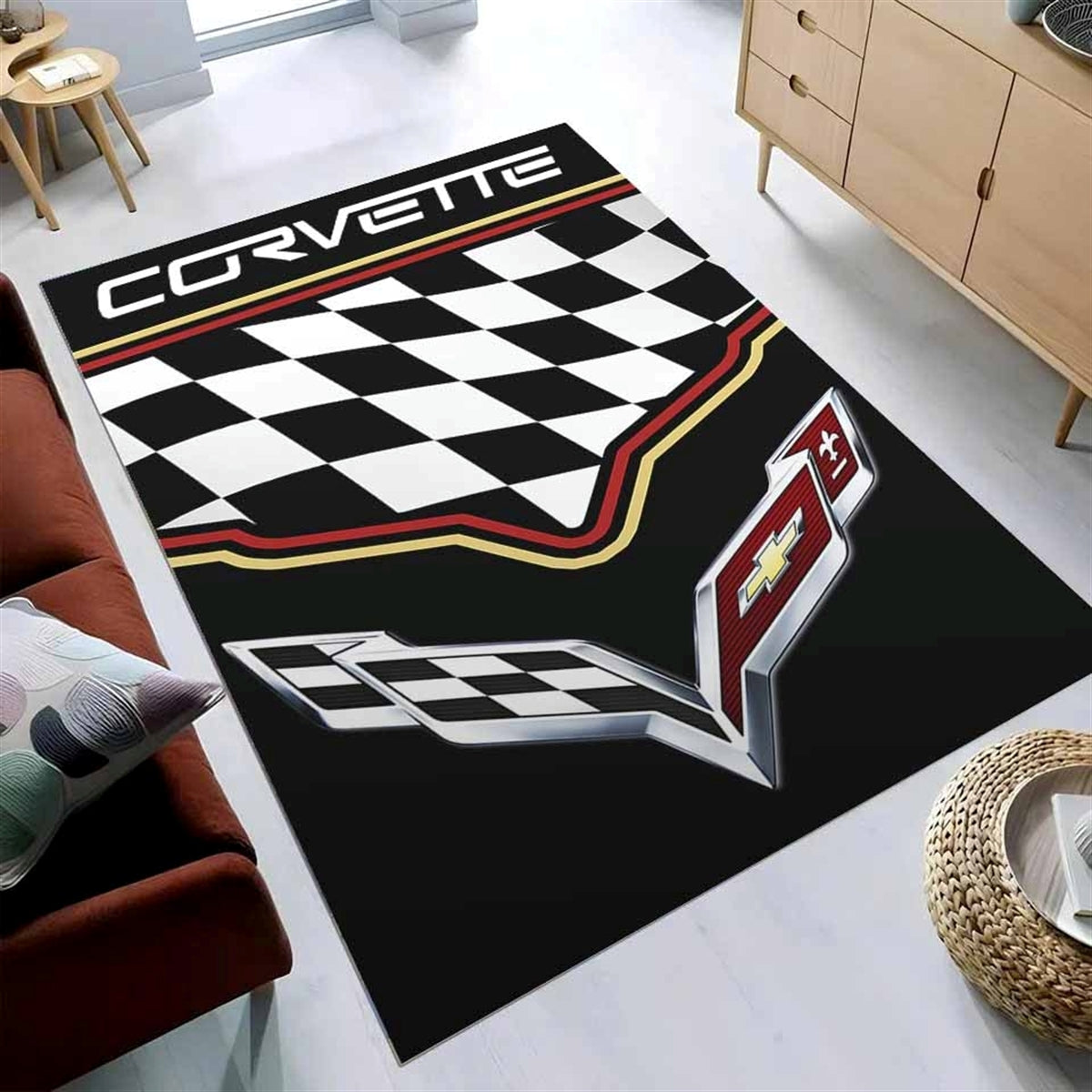 Corvette Racing Teppich