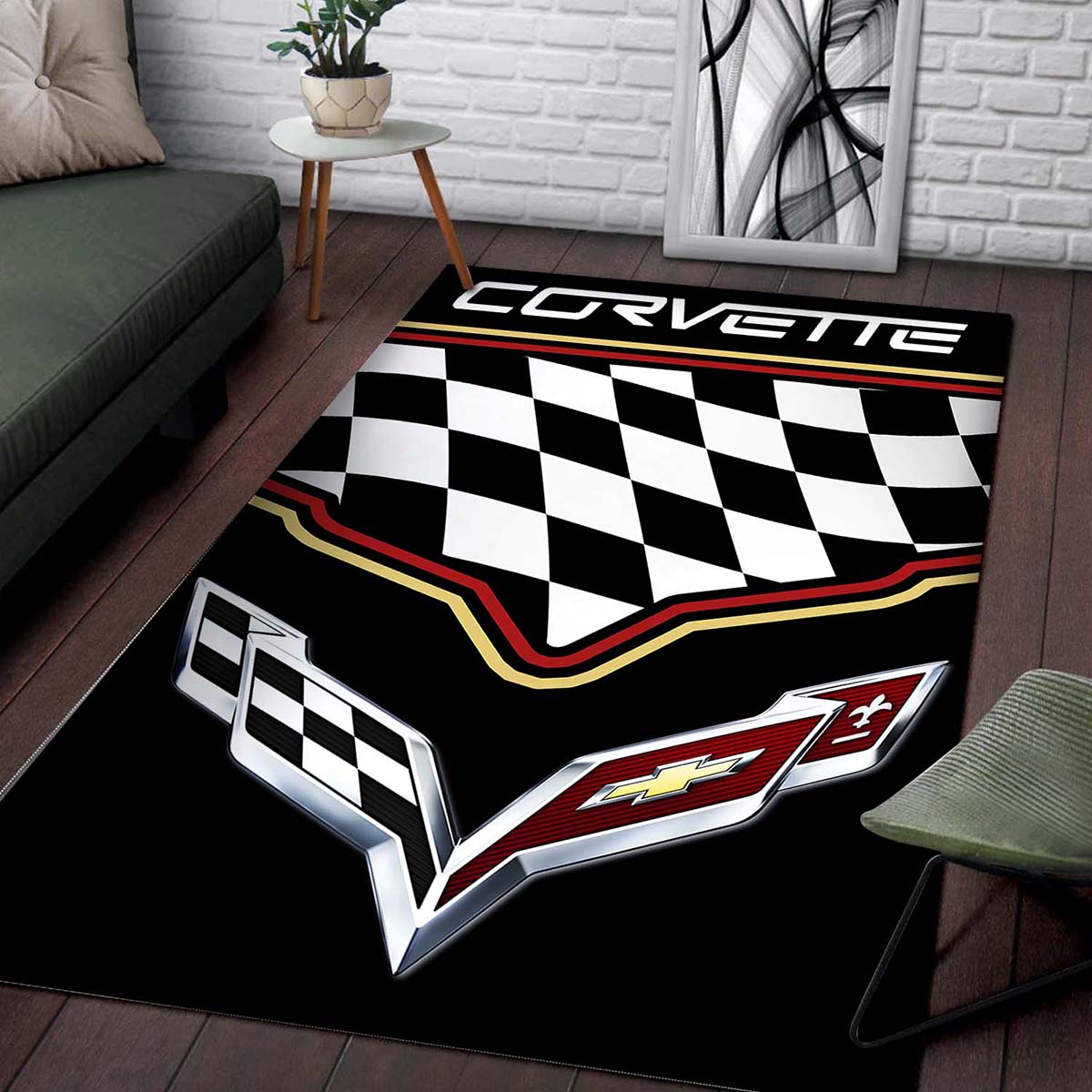 Corvette Racing Teppich 2