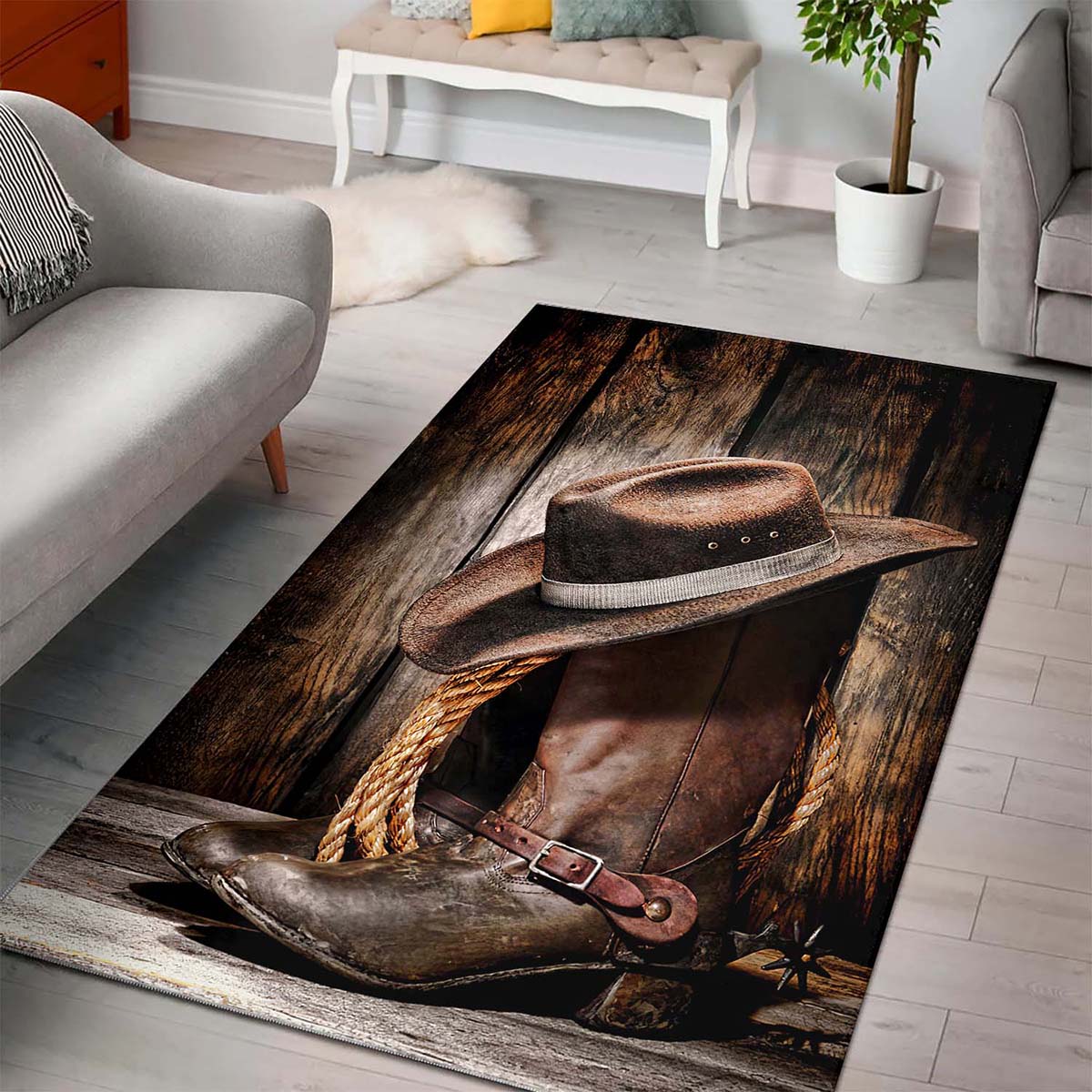 Cowboy Tn210835m Teppich 3
