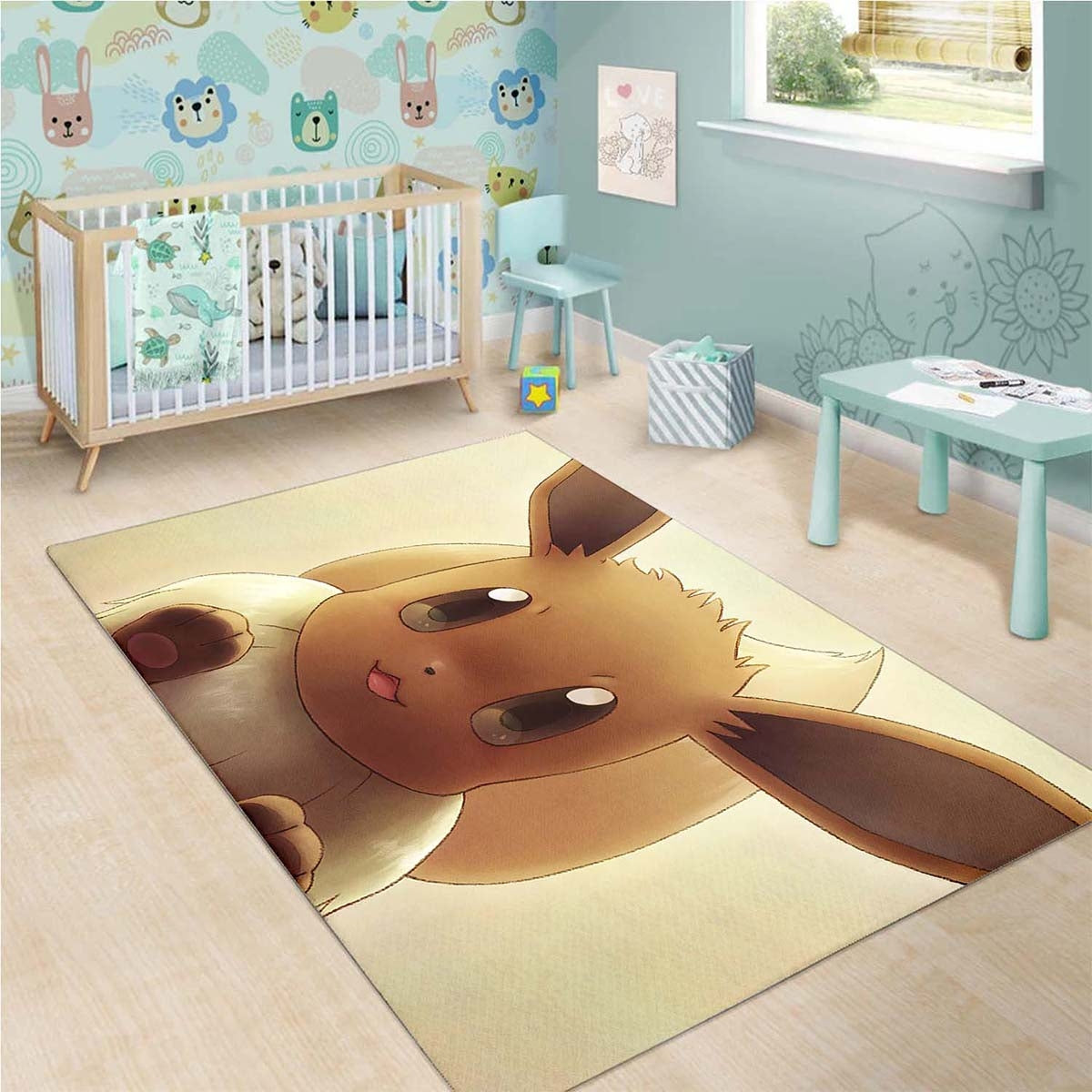 Cute Pokemon Eevee Teppich