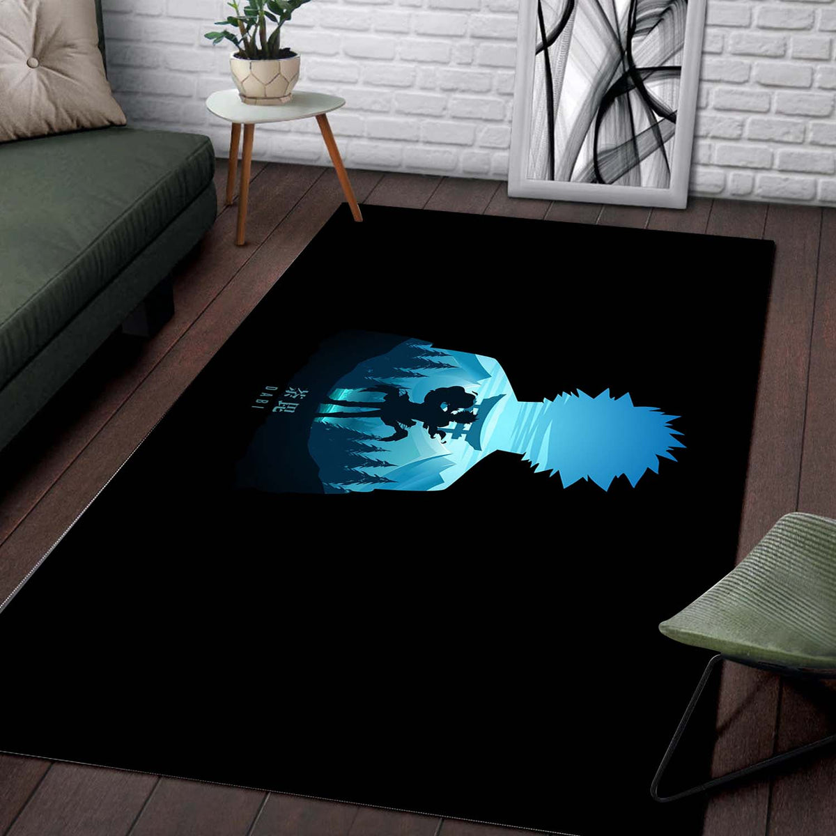 Dabi My Hero 3 Teppich 2