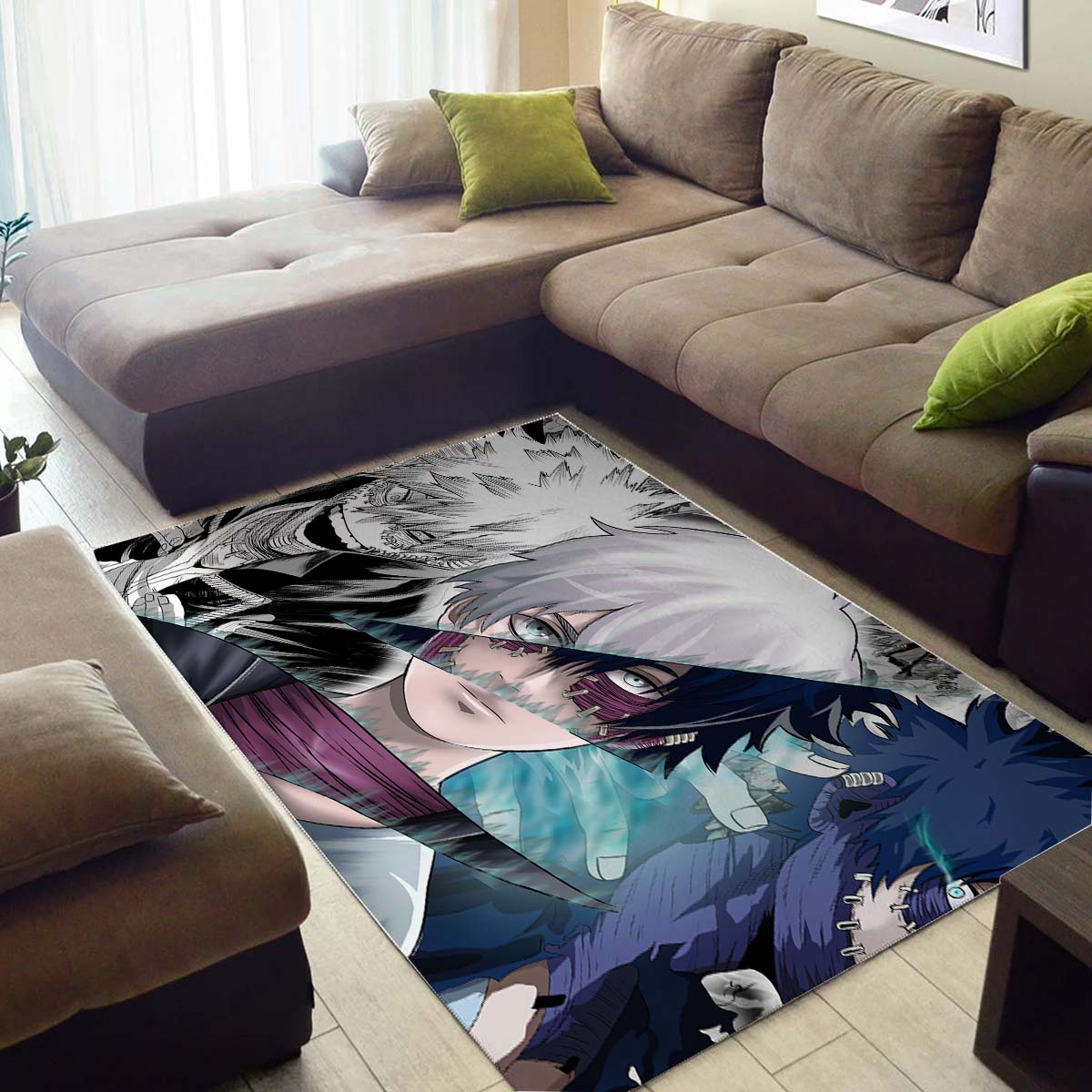 Dabi My Hero Teppich 3