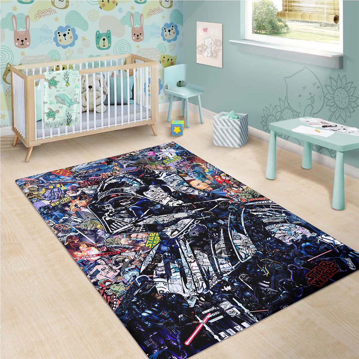 Dark Vador Art Star Wars Teppich 3