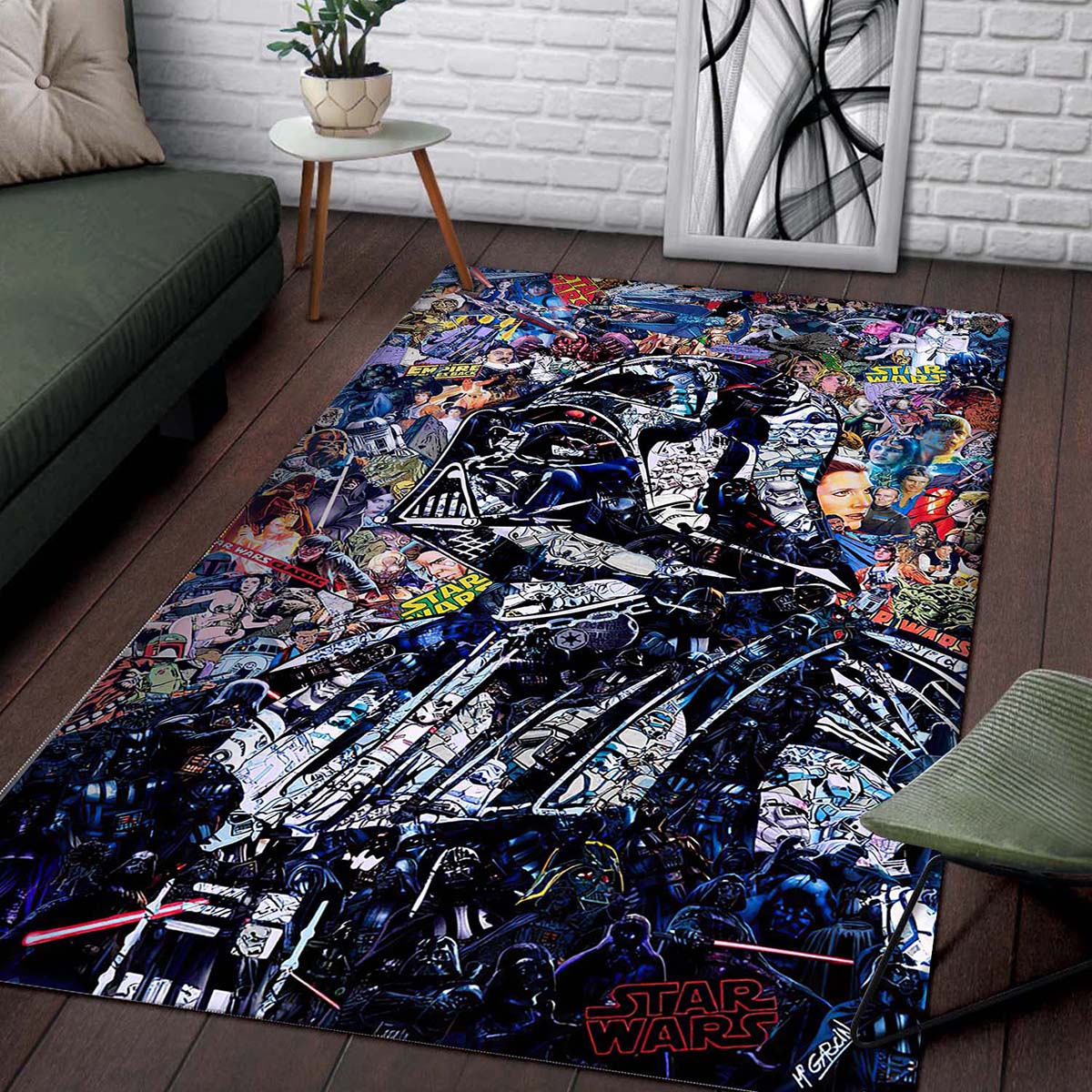 Dark Vador Art Star Wars Teppich 2