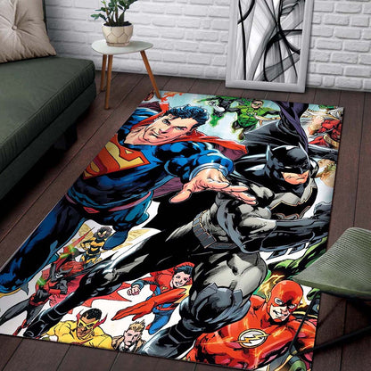 Dc Superhero Batman & Superman Teppich 2
