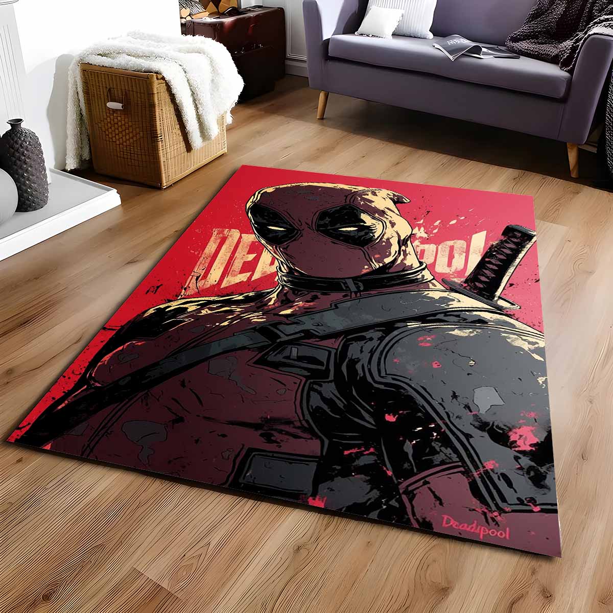 Deadpool 23 Teppich