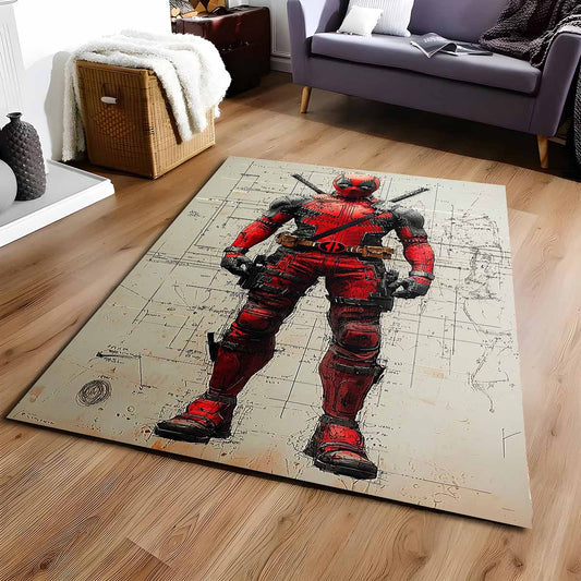Deadpool 24 Teppich