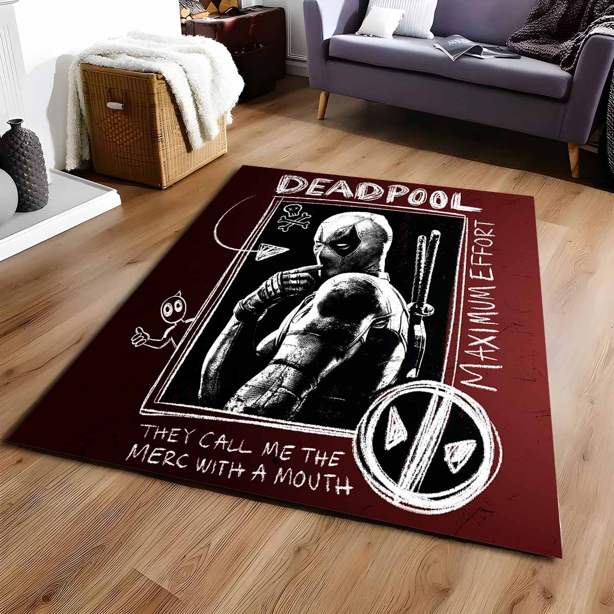 Deadpool 27 Teppich