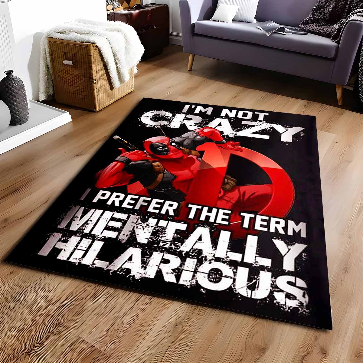 Deadpool 28 Teppich