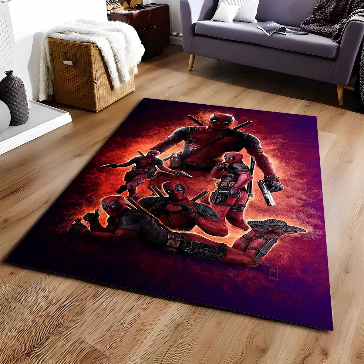 Deadpool 6 Teppich