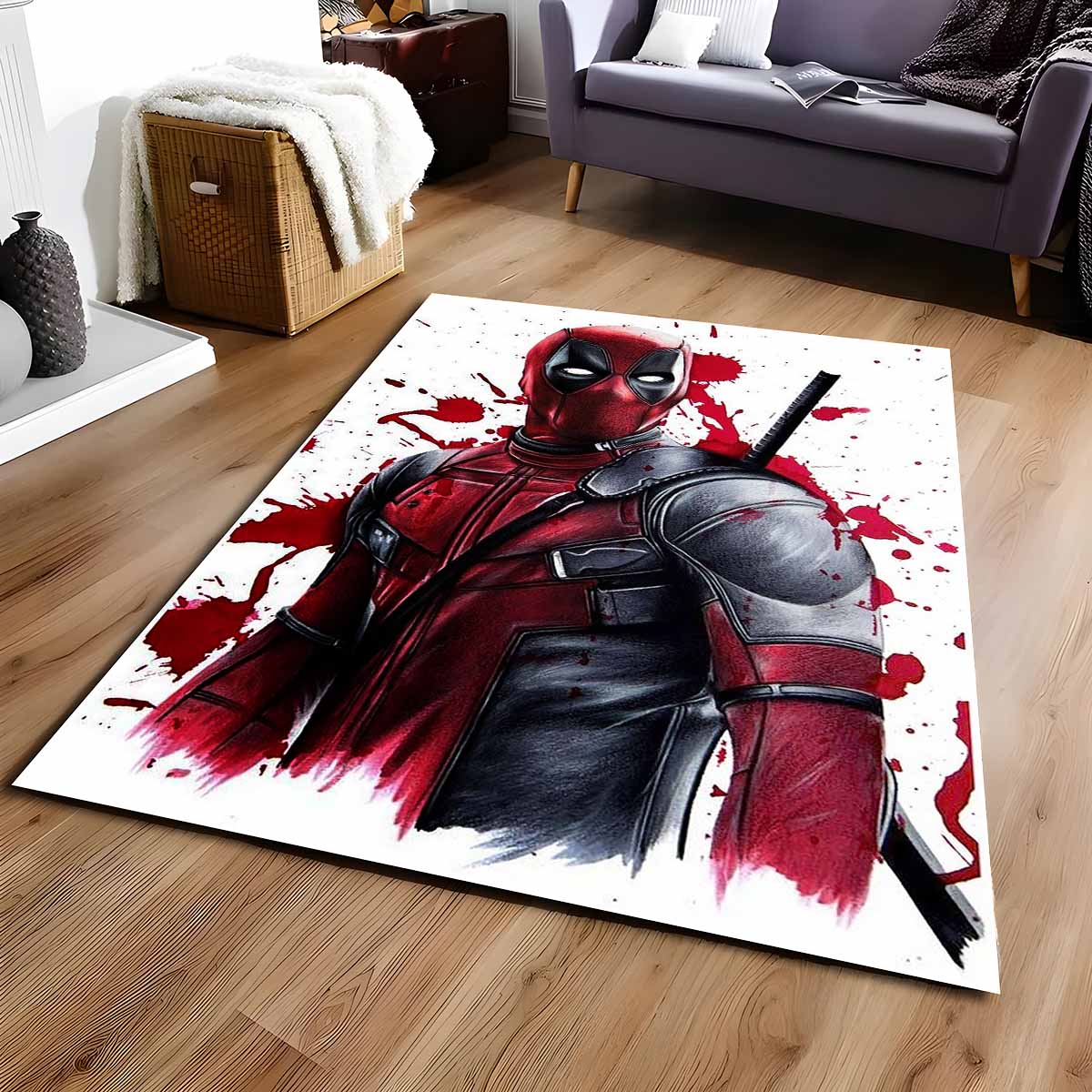 Deadpool 8 Teppich
