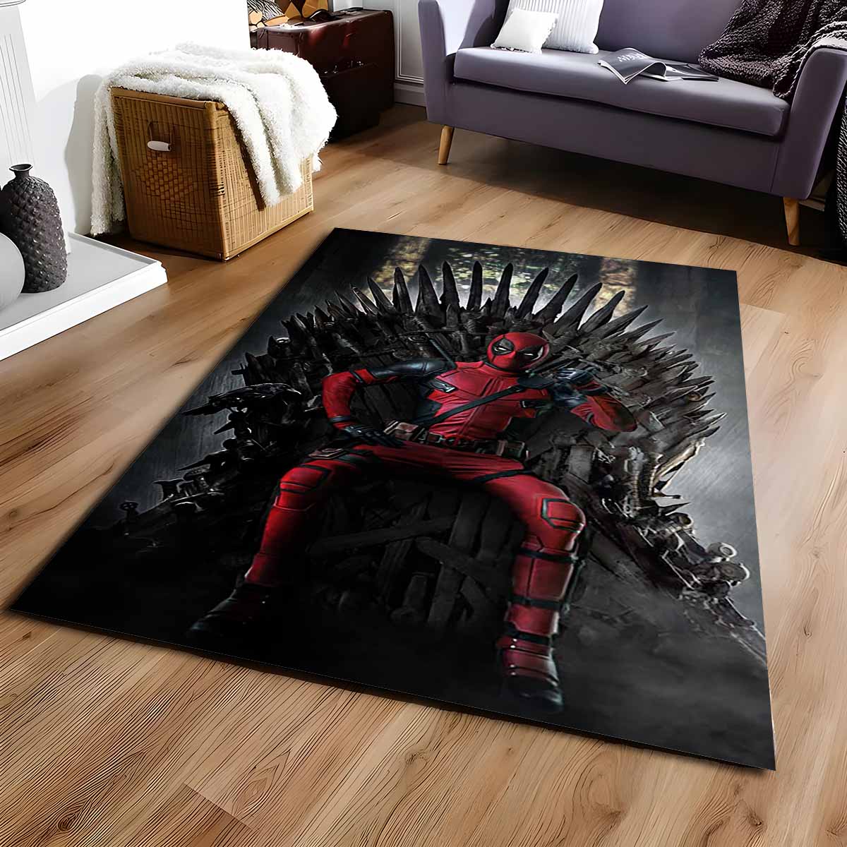 Deadpool Game Of Thrones Teppich