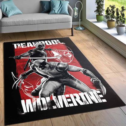 Deadpool Und Wolverine Teppich 3