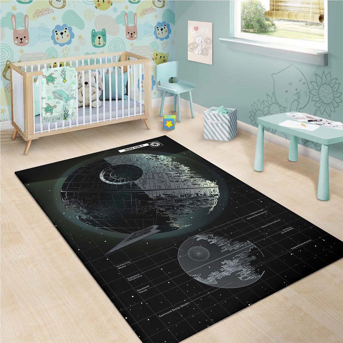 Death Star Ii Star Wars Teppich 3