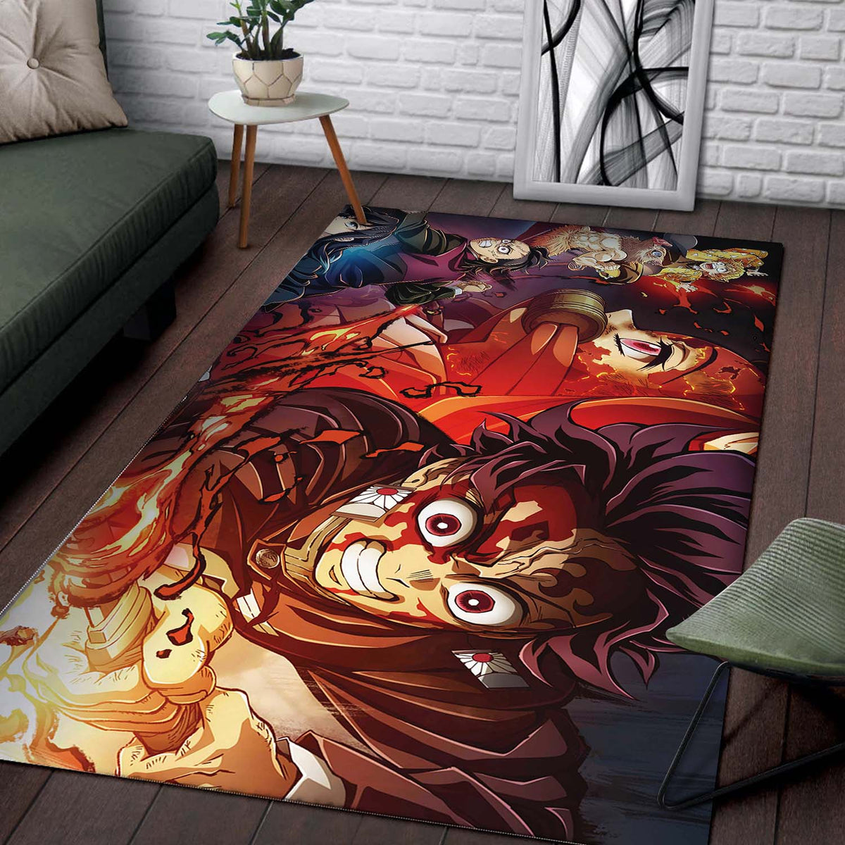 Demon Slayer 1 Teppich 2