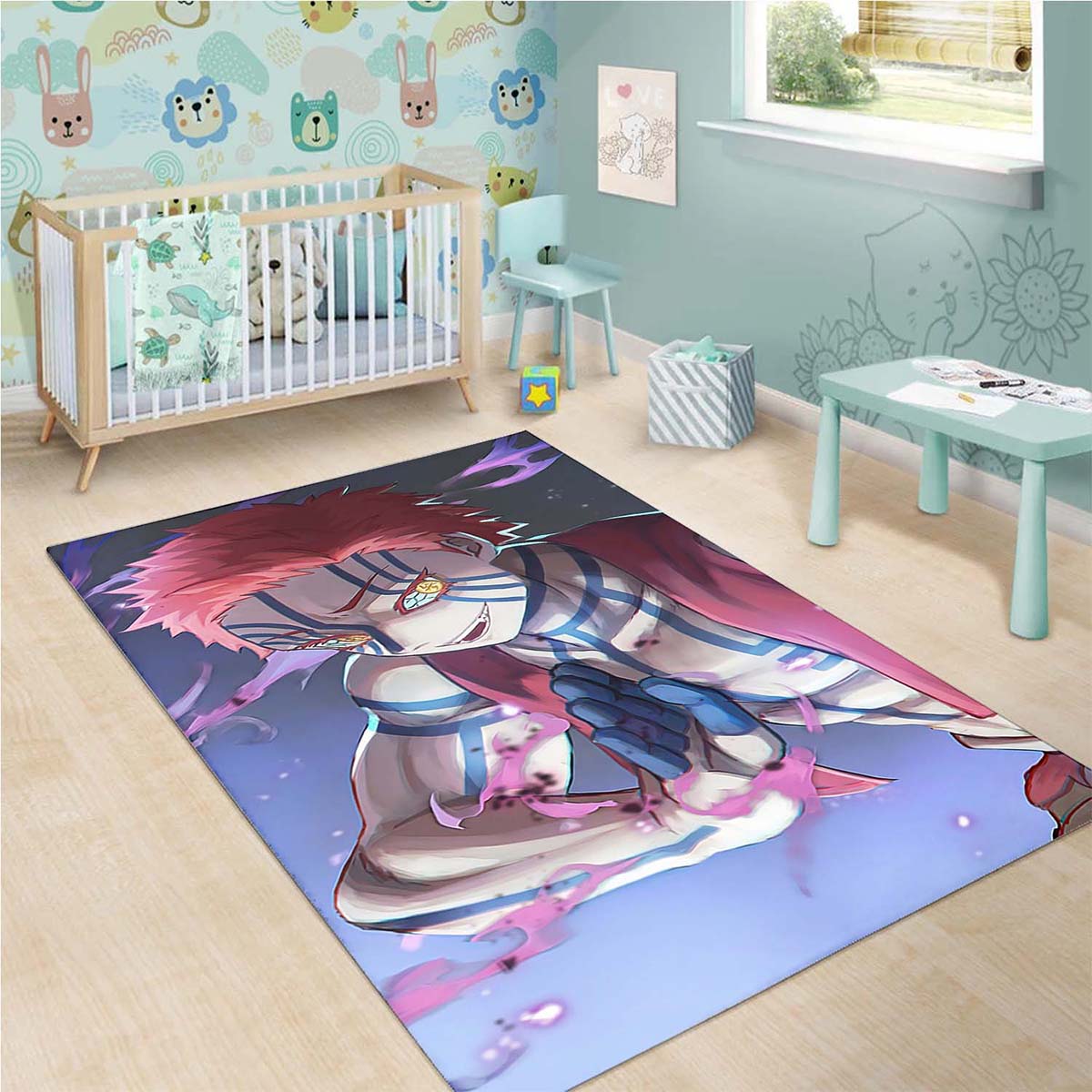 Demon Slayer Akaza Fighter Spirit Teppich 3