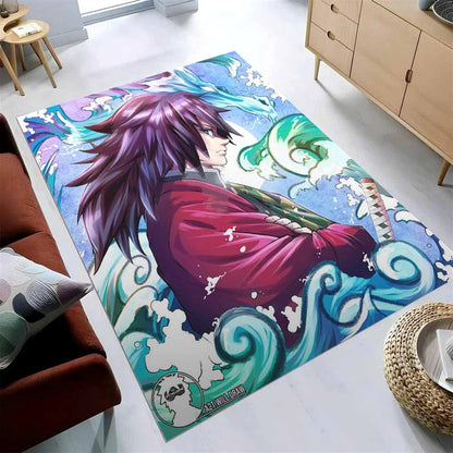 Demon Slayer Giyu Tomioka 6 Teppich