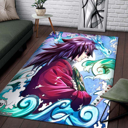 Demon Slayer Giyu Tomioka 6 Teppich 2