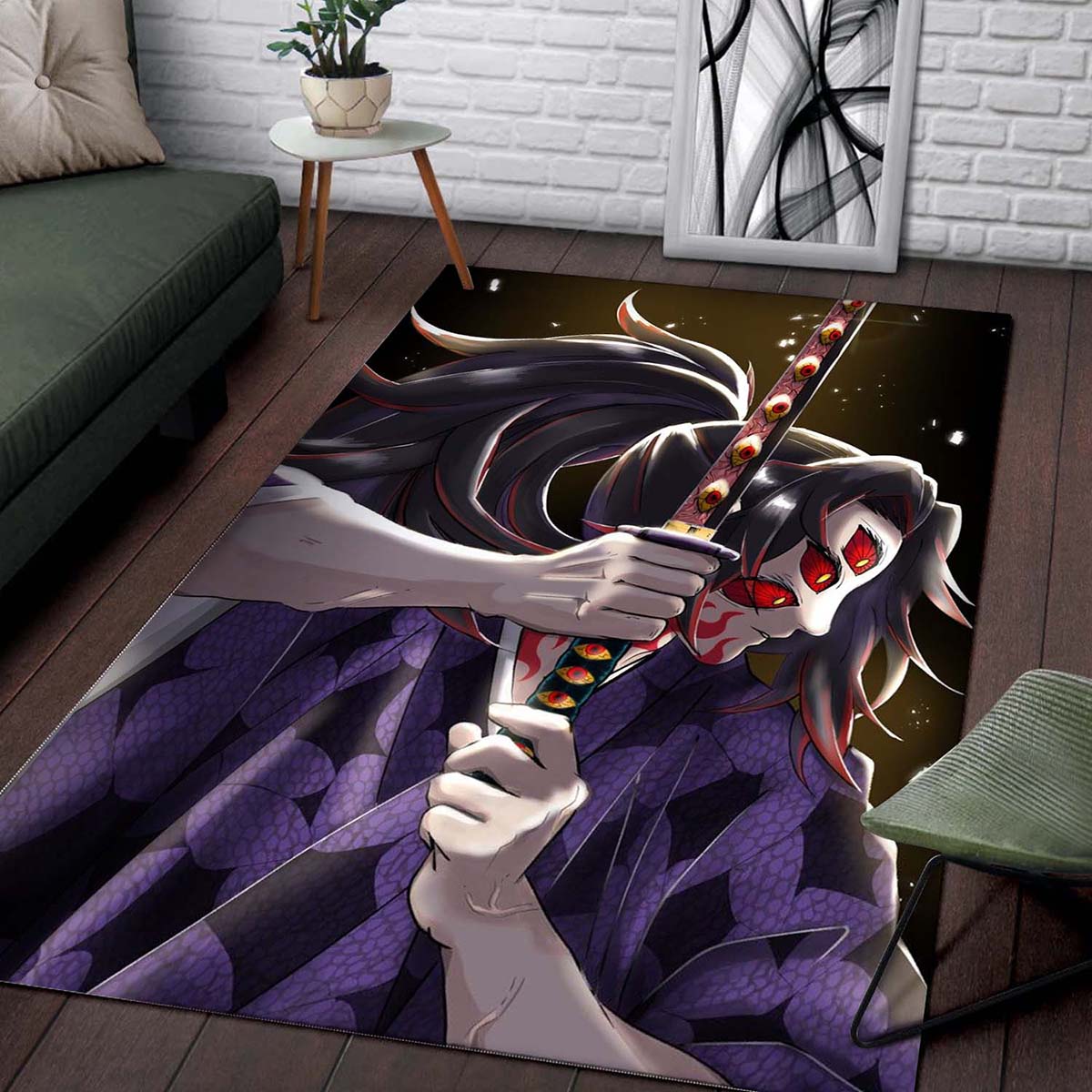 Demon Slayer Kokushibo 1 Teppich 2