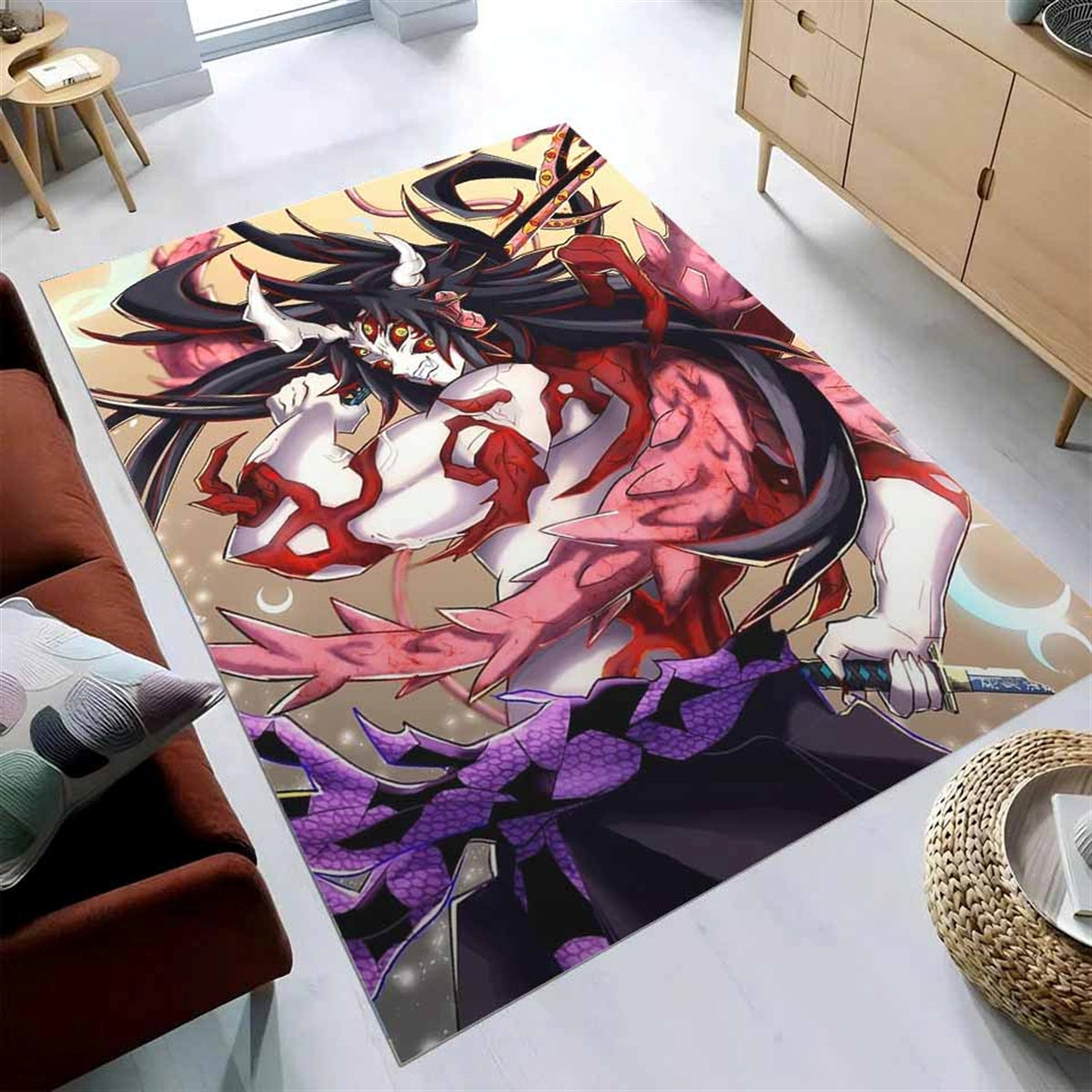 Demon Slayer Kokushibo 11 Teppich