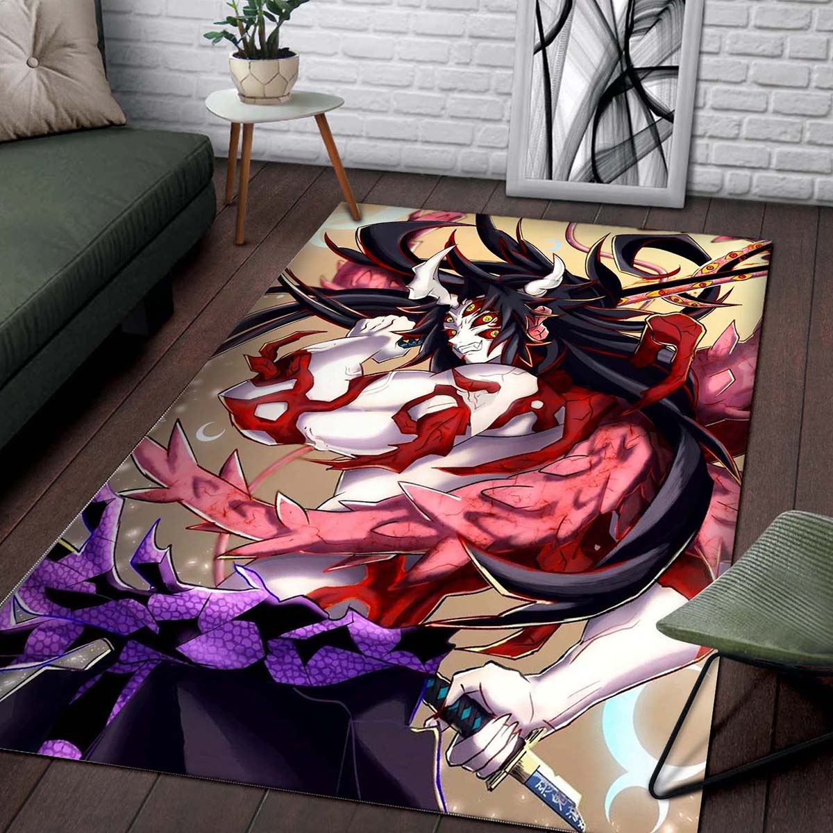 Demon Slayer Kokushibo 11 Teppich 2