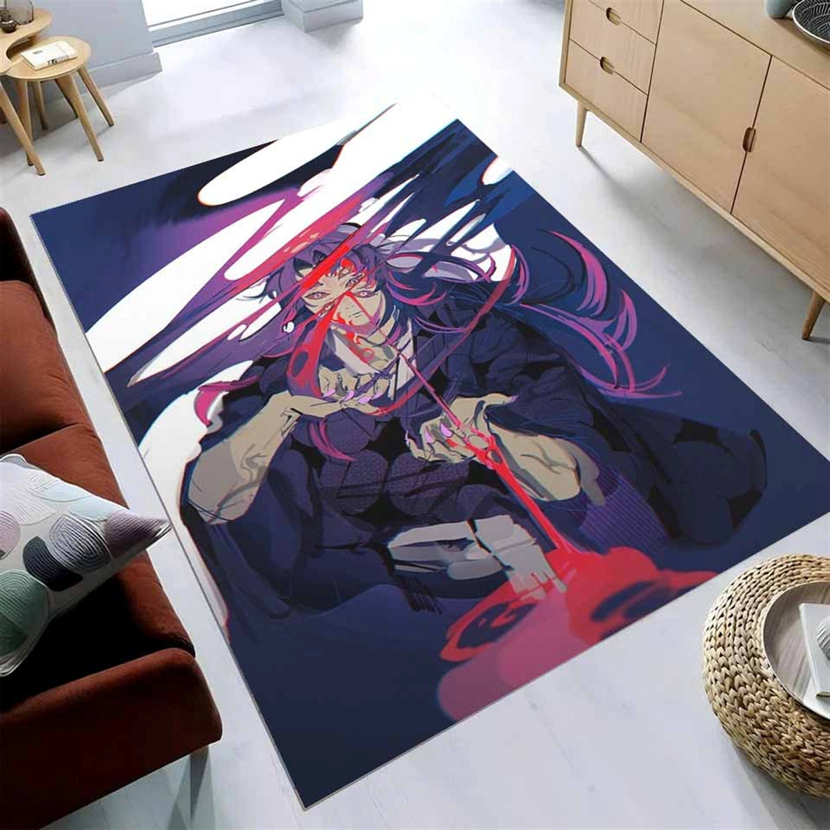 Demon Slayer Kokushibo 12 Teppich