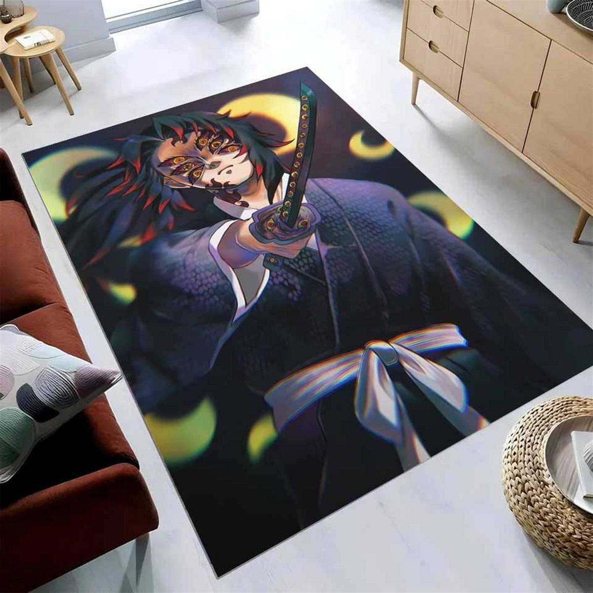 Demon Slayer Kokushibo 13 Teppich