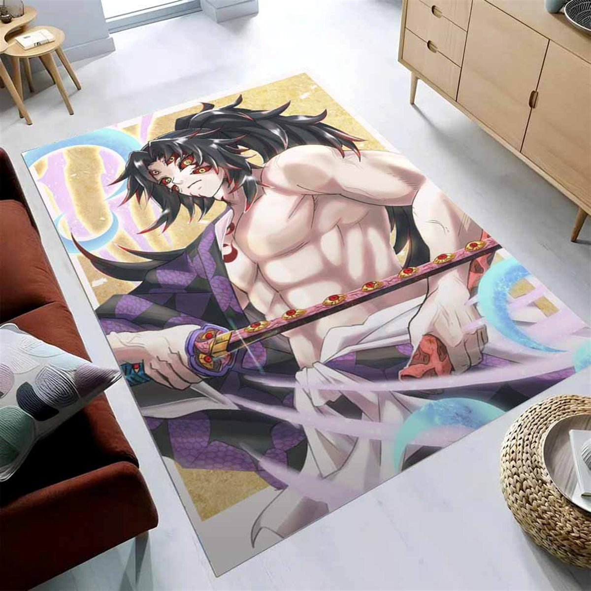 Demon Slayer Kokushibo 14 Teppich