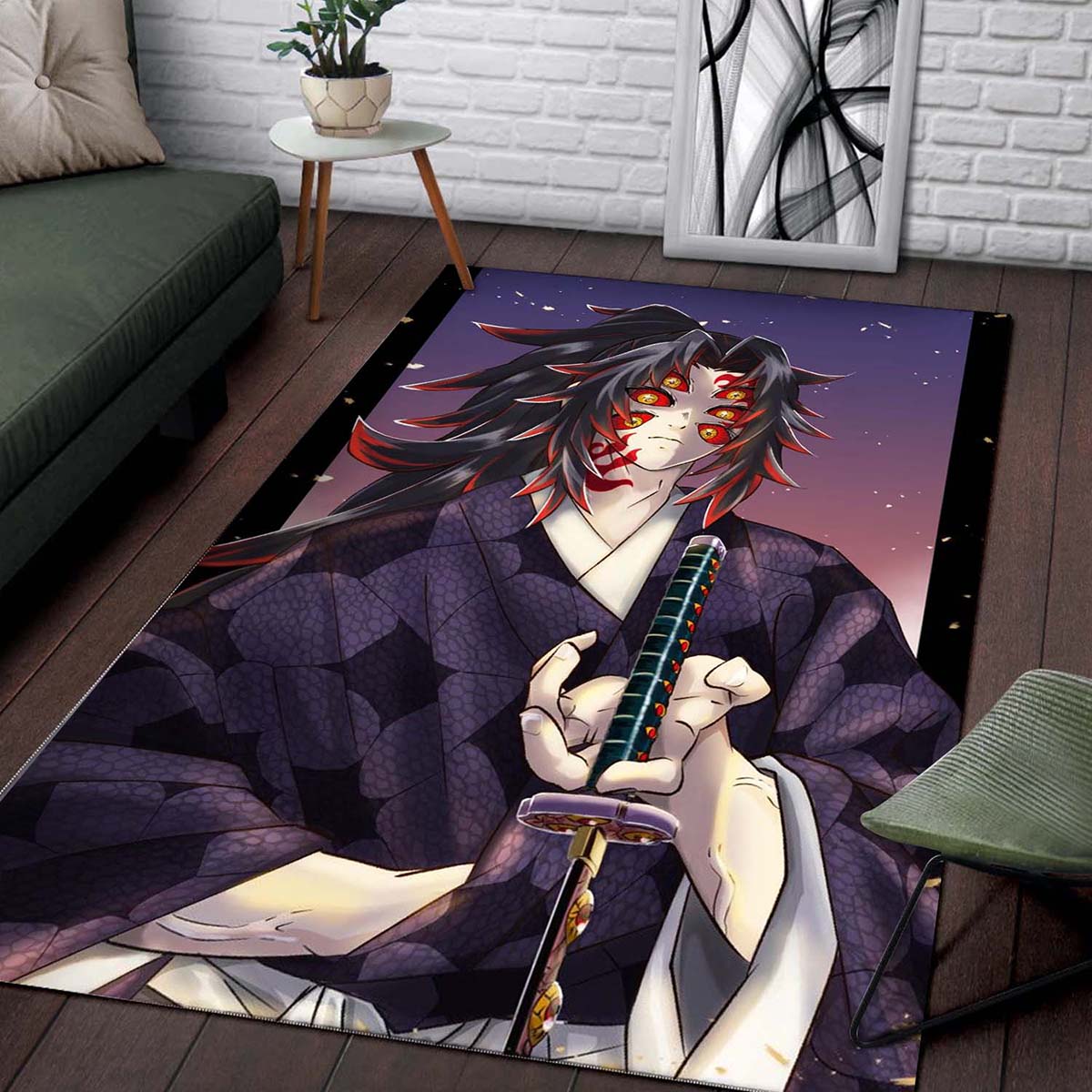 Demon Slayer Kokushibo 2 Teppich 2