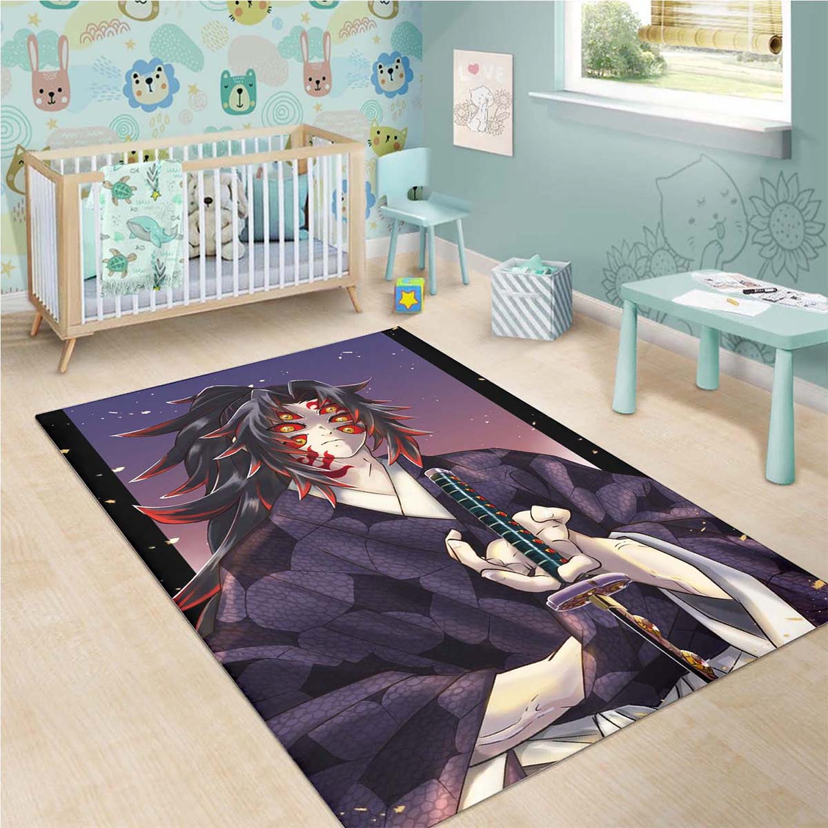 Demon Slayer Kokushibo 2 Teppich 3