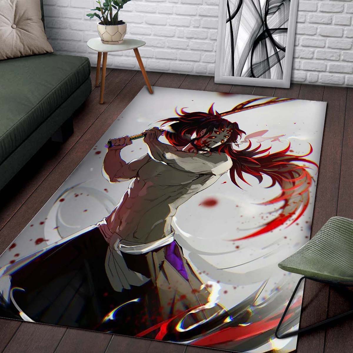 Demon Slayer Kokushibo 7 Teppich 2